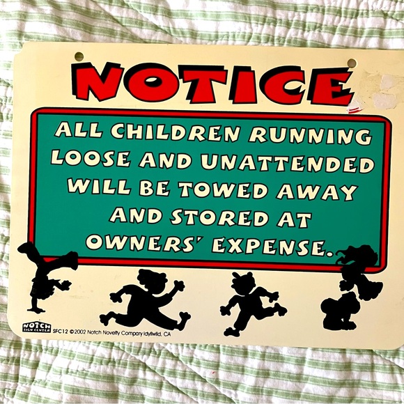 Vintage FUNNY NOTCH SIGN CENTER NOTCH NOVELTY COMPANY IDYLLWILD , CA SFC12 2002 - Picture 1 of 8